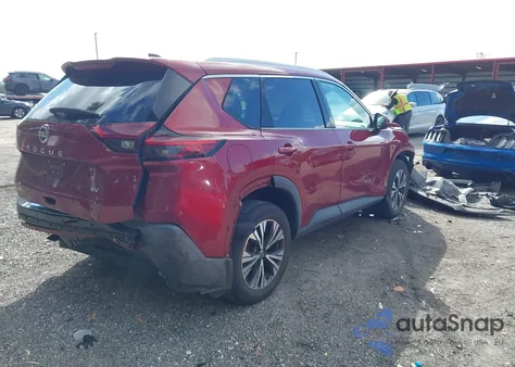 2021 Nissan Rogue Sv Fwd from USA, damaged, VIN 5N1AT3BA6MC673250